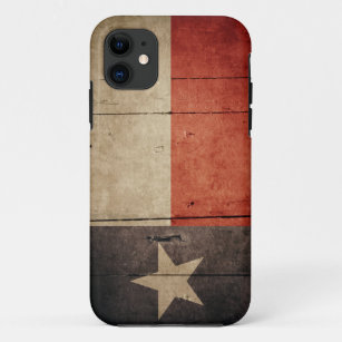 Rugged Wood Texas Flag Case-Mate iPhone Case