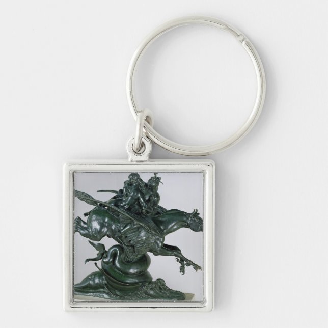 Ruggiero and Angelica Key Ring (Front)