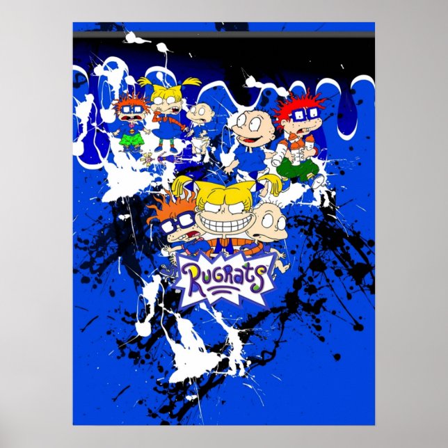 Rugrats To Match Air Jordan 13 Retro Hyper Royal Poster (Front)