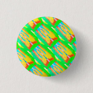 Rugs and Rags abstract pure art supreme 3 Cm Round Badge