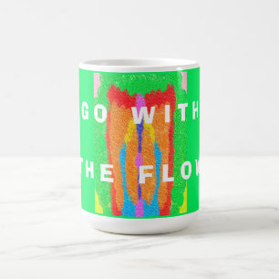 Rugs and Rags abstract pure art supreme            Coffee Mug
