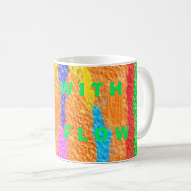Rugs and Rags abstract pure art supreme            Coffee Mug (Front Right)