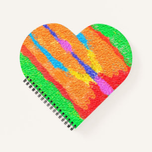 Rugs and Rags abstract pure art supreme Notebo Notebook