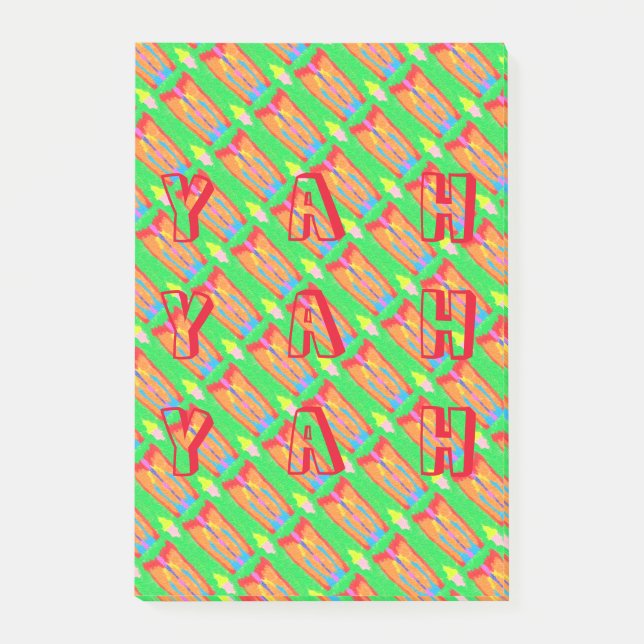 Rugs and Rags abstract pure art supreme       Post-it Notes (Front)