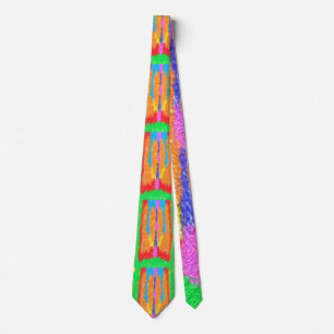 Rugs and Rags abstract pure art supreme   Tie