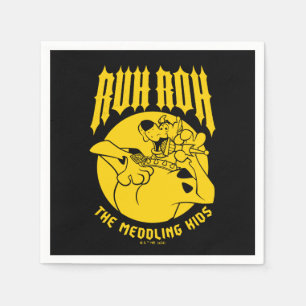 Ruh Roh Scooby-Doo The Meddling Kids Icon Napkin