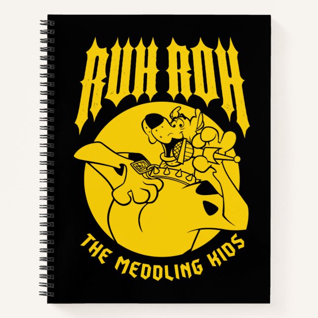 Ruh Roh Scooby-Doo The Meddling Kids Icon Notebook (Front)