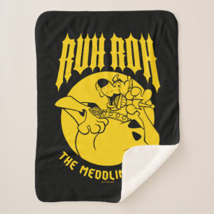 Ruh Roh Scooby-Doo The Meddling Kids Icon Sherpa Blanket