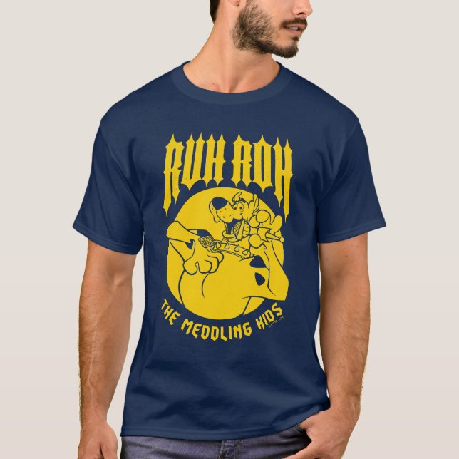 Ruh Roh Scooby-Doo The Meddling Kids Icon T-Shirt (Front)