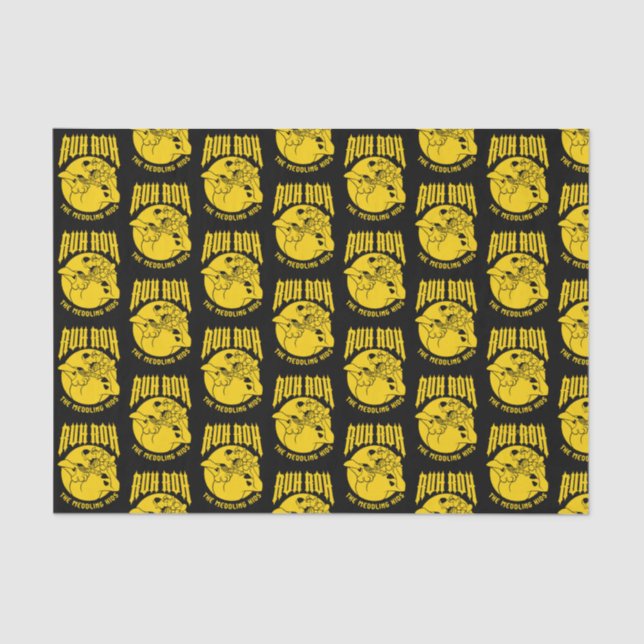 Ruh Roh Scooby-Doo The Meddling Kids Icon Tissue Paper (Front)