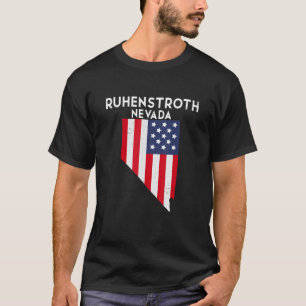 Ruhenstroth Nevada USA State America Travel Nevada T-Shirt