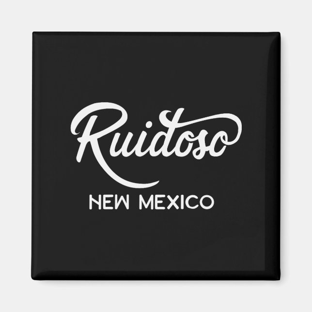 Ruidoso New Mexico Unique Vacation Souvenir  Magnet (Front)