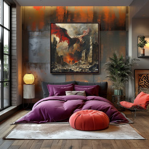 Ruined Dragon: Impressionist and Realist Poster