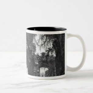 Ruined Gallery of the Villa Adriana at Tivoli Two-Tone Coffee Mug