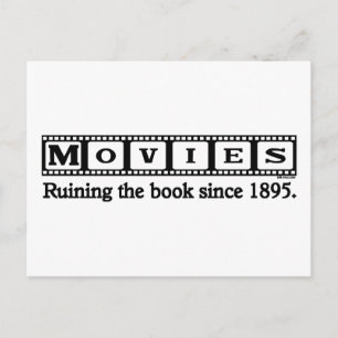 Ruining the Book Postcard