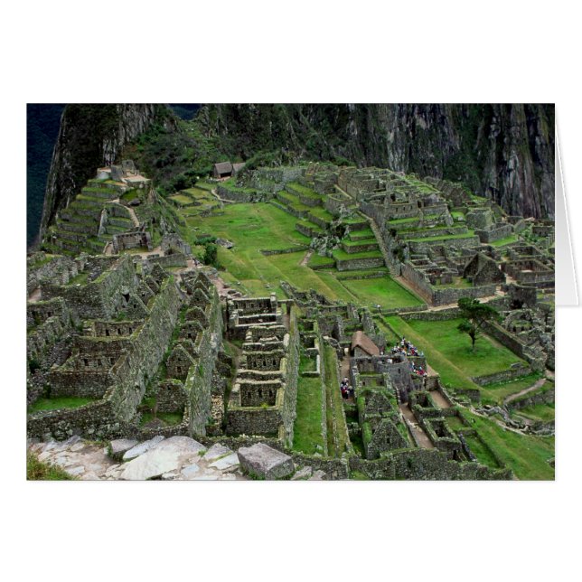 Ruins at Machu Picchu (Front Horizontal)