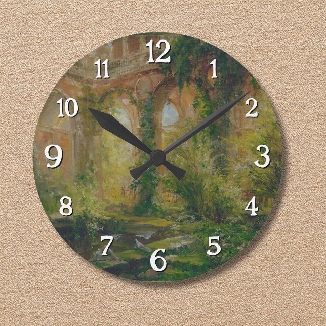 Ruins – Cour des comptes Ballroom Round Clock (Creator Uploaded)