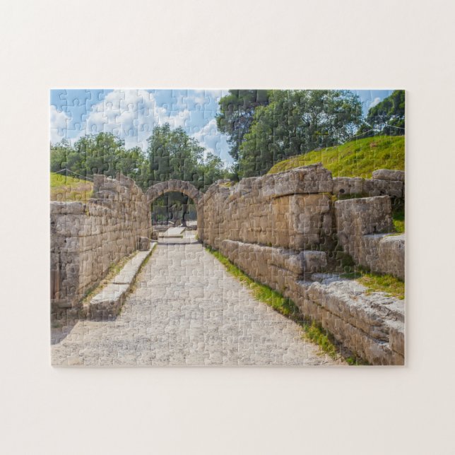 ruins in Ancient Olympia, Elis, Greece Jigsaw Puzzle (Horizontal)