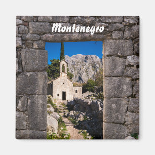 Ruins in Kotor, Montenegro Magnet