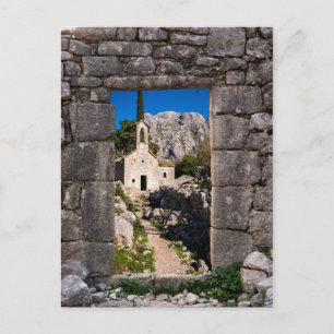 Ruins in Kotor, Montenegro Postcard
