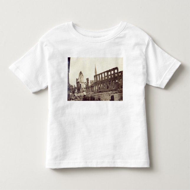Ruins near the Powder Magazine, Ypres, June 1915 Toddler T-Shirt (Front)
