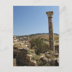 Ruins of ancient HIERAPOLIS. Postcard