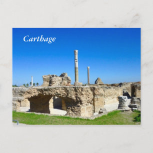 Ruins of Carthage postcard