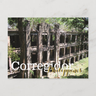 Ruins of Corregidor Bataan Philippines Postcard
