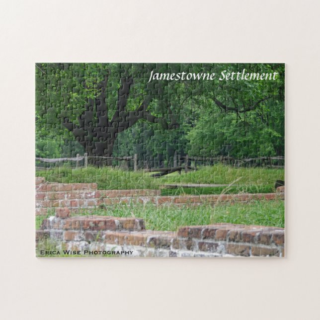 Ruins of Jamestown Jigsaw Puzzle (Horizontal)