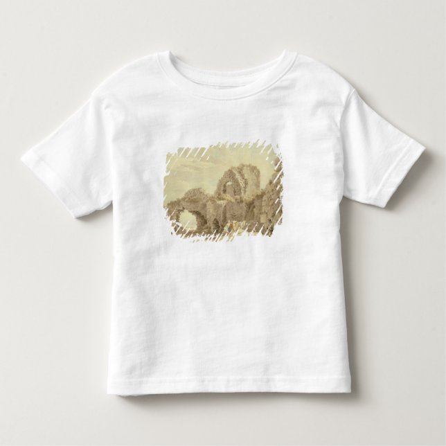 Ruins of Pevensey Castle (w/c on paper) Toddler T-Shirt (Front)