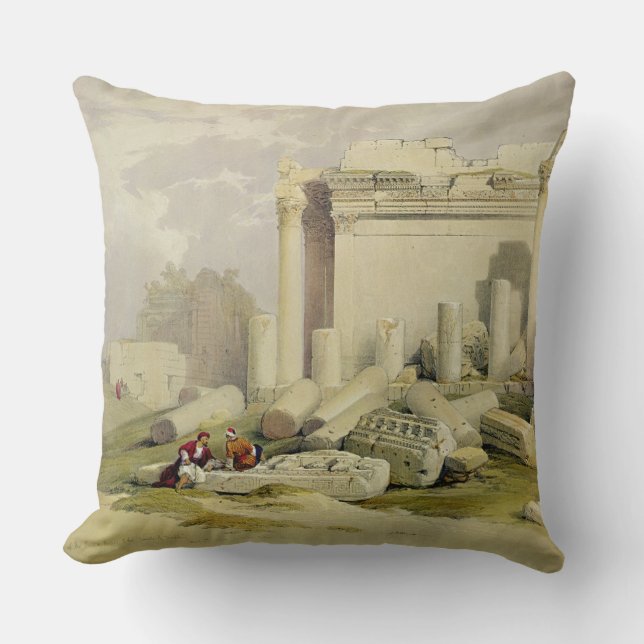 Ruins of the Eastern Portico of the Temple of Baal Cushion (Front)