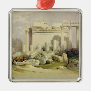 Ruins of the Eastern Portico of the Temple of Baal Metal Ornament