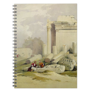 Ruins of the Eastern Portico of the Temple of Baal Notebook