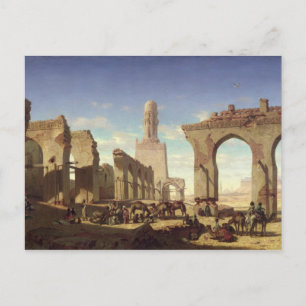 Ruins of the Mosque of the Caliph El Haken Postcard