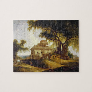 Ruins of the Naurattan, Sasaram, Bihar, 1811 (oil Jigsaw Puzzle
