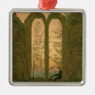 Ruins of the Oybin Monastery  1835-40 Metal Ornament