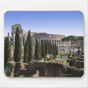 Ruins of the Roman Colosseum from Il Palatino, Mouse Pad