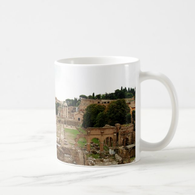 Ruins of the Roman Forum Coffee Mug (Right)