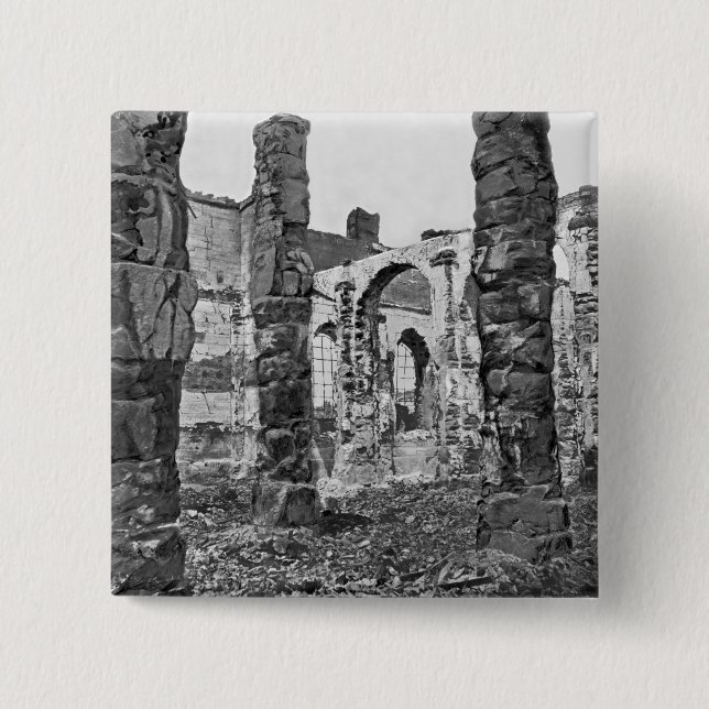 Ruins of the Storehouse 15 Cm Square Badge (Front)