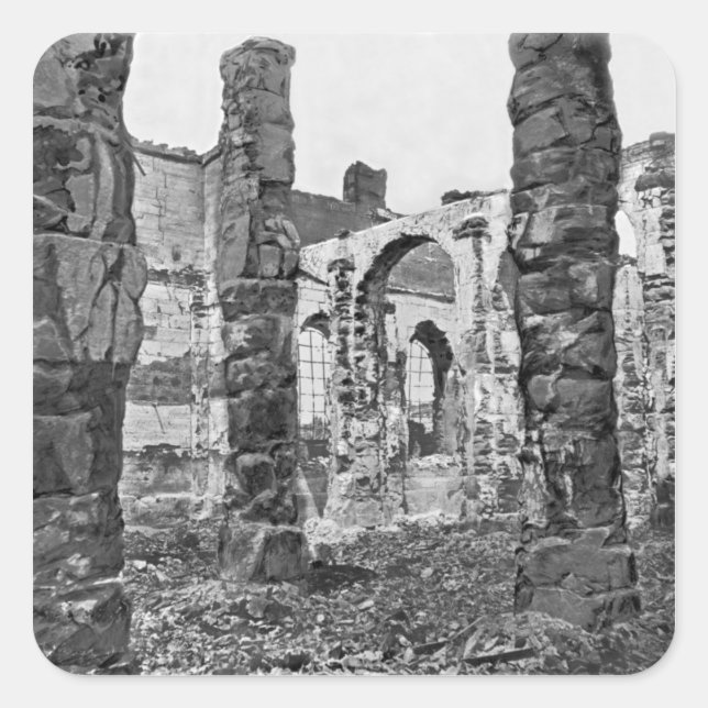 Ruins of the Storehouse Square Sticker (Front)