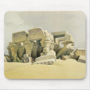Ruins of the Temple of Kom Ombo, from "Egypt and N Mouse Pad