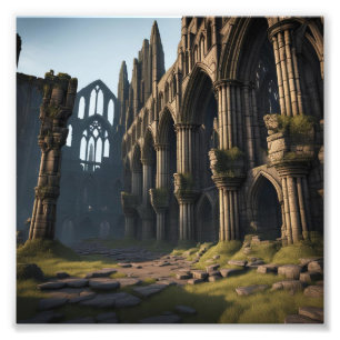 Ruins of Whitby Abbey Photo Print