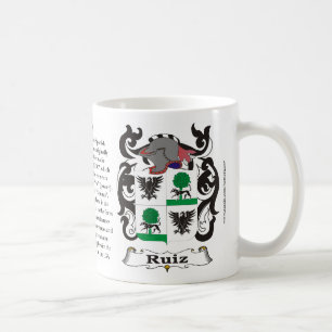 Ruiz Family Coat of Arms Mug