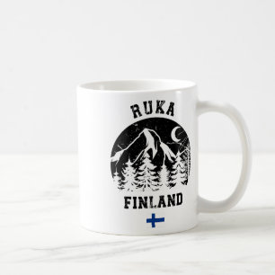Ruka Kuusamo Finland Ski Resort Rukatunturi Alpine Coffee Mug