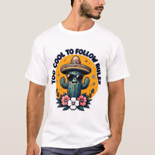 Rule Breaker Style – Cool Bold Quote Design T-Shirt