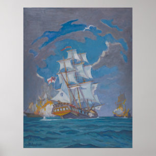 Rule Britannia – Kulhanek Patriotic Art (1977) Poster