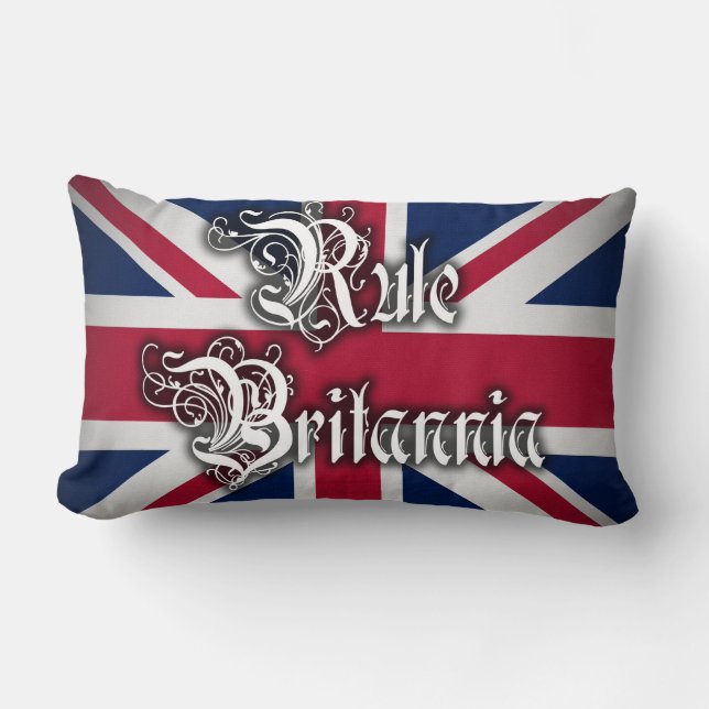 Rule Britannia Lumbar Cushion (Front)