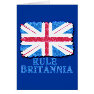 RULE BRITANNIA with Union Jack Tshirts