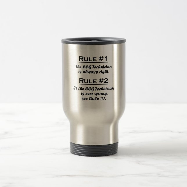 Rule EEG Technician Travel Mug (Center)