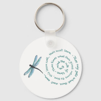 Rule of 3 - Witch's law -Wiccan Rede Key Ring